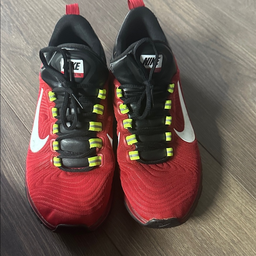 Nike Free 5.0 Red and Black Running Shoes